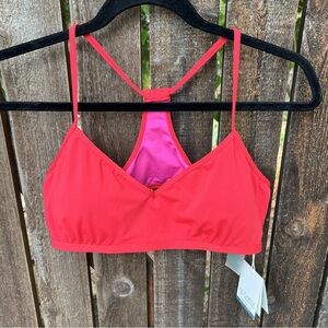 Carve Designs Stinson Bikini Top NWT In Hot Red Sz L